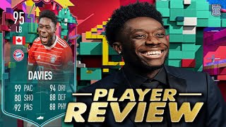 FULLY UPGRADED 95 LEVEL UP DAVIES PLAYER REVIEW  OBJ PLAYER  FIFA 23 Ultimate Team [upl. by Airda571]