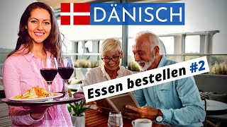 Dänisch lernen für Anfänger  Essen bestellenGastronomie 2  DeutschDänisch VokabelnA1 🇩🇰 ✔️ [upl. by Coreen]