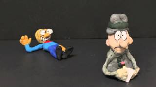 The Great Caper of Gumshoe Gus  StopMotion Cartoon [upl. by Standley]