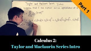 Taylor and Maclaurin Series 12  Calculus 2 [upl. by Theda]