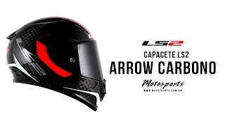 Capacete LS2 ARROW CARBONO [upl. by Fablan578]