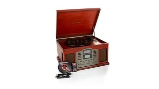 Crosley Director 8in1 Record Player with CD Recorder [upl. by Einehpets]