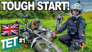 OUR NEW ADVENTURE BEGINS Trans Euro Trail UK S7E11 [upl. by Elohcin]