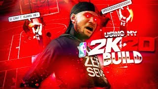 MY NBA 2K20 BUILD IS UNGUARDABLE IN NBA 2K19 [upl. by Wilkens]