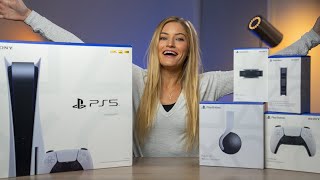 PlayStation 5 Unboxing PS5 IS HERE [upl. by Elttil]