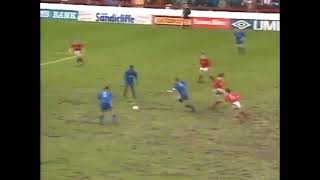 Chelsea 11 Forest 1990  Graham Roberts Goal [upl. by Wolenik5]