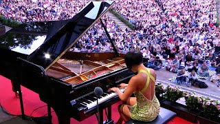 Yuja Wang Philip Glass Piano Etude No 6 HD [upl. by Edyaj]