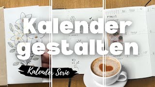 KALENDER GESTALTUNGS SERIE I ENDLICH [upl. by Katey278]