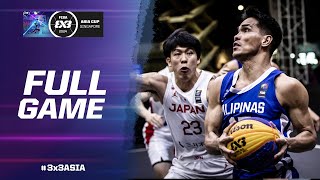 Japan 🇯🇵 vs Philippines 🇵🇭  Men Full Game  FIBA 3x3 Asia Cup 2024  3x3 Basketball [upl. by Norvil]