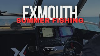 EXMOUTH SUMMER FISHING 2024  Part 1  Deep Dropping 100m  85m Custom Boat [upl. by Anstus]