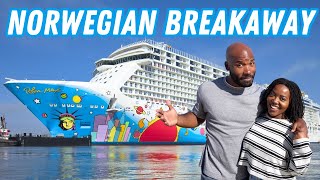 We Sailed This Incredible Cruise Ship Through the Mediterranean Sea  Norwegian Breakaway Ship Tour [upl. by Darill]