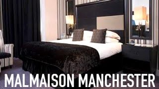 HOTEL ROOM TOUR  MALMAISON MANCHESTER [upl. by Anipsed]