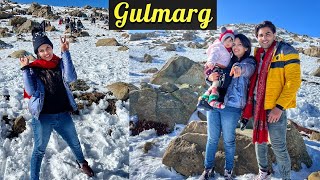 Gulmarg to jannat hai 🥰 Heavy Snow ⛄️ In Gulmarg Kashmir Tour Guide [upl. by Yknarf595]