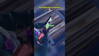 Best Hiding Spot for Ranked 😱 tipstervibes fortnite ahorts [upl. by Initirb]