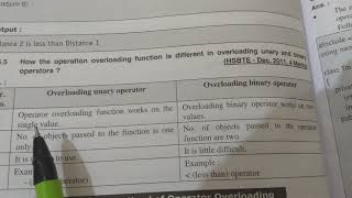 Difference between Overloading unary and binary operator [upl. by Marcelia]