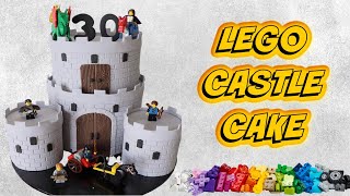 Castle cake tutorial [upl. by Ylecara]