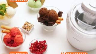 Aparat za sladoled  Delimano Ice Cream Maker [upl. by Neelon]