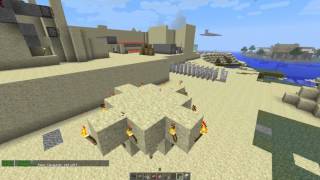 How to make an Upside Down Sand Pyramid in Minecraft [upl. by Limemann702]