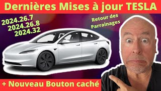 Nouvelles Mises à Jour Tesla Beaucoup de MàJ Successives TRÈS Intéressantes [upl. by Gustavus899]