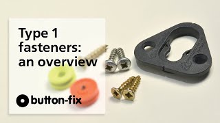 Buttonfix Type 1 fasteners an overview [upl. by Tail]