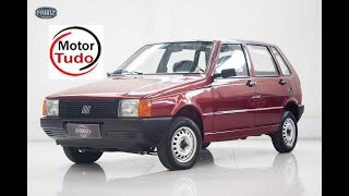 Fiat Uno Eletronic 1994 ficha técnica preço foto desempenho e consumo [upl. by Enelrahs663]