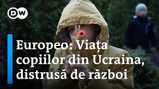 Europeo Viața copiilor din Ucraina dată peste cap de război [upl. by Hoem131]