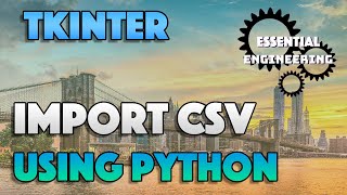 How to Load CSV files into Python  Essential Engineering [upl. by Erasmus560]