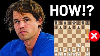 Carlsen Breaks Every Rule Then Wins In 21 Moves [upl. by Renny]