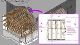 Residential Revit  Modeling Structure The North Wing  PT 4 [upl. by Kienan517]