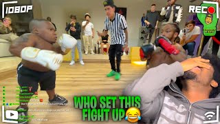 two midgets fighting and this what happen reaction😂 [upl. by Aloel]