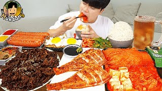 ASMR MUKBANG 집밥 직접 만든 김치찌개 계란후라이 생선구이 먹방 Kimchijjigae Korean Home Meal EATING REAL SOUND [upl. by Cram]