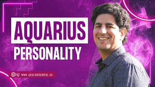 AQUARIUS PERSONALITY in ASTROLOGY Zodiac Signs [upl. by Einnal]