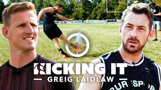 Greig Laidlaws Rugby Kick Tutorial [upl. by Lennaj79]