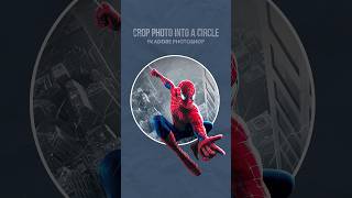 Learn to crop your photo into a circle in Adobe Photoshop photoshop posterdesign [upl. by Mond73]