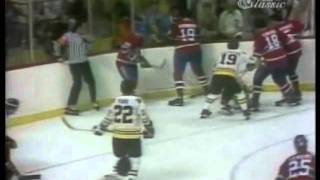 1978 Stanley Cup Finals  Montreal Canadiens  Boston Bruins game 4 regulation finish [upl. by Wesla]