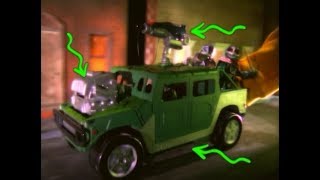 TMNT 2003 Fightin GearTurtle Tracker Playmates Toys Commercial [upl. by Johnston170]