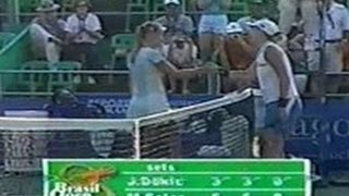 Bresil 2001 Finale  Seles vs Dokic Highlights [upl. by Esinrahs392]