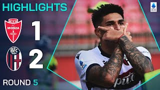 MONZABOLOGNA 12  HIGHLIGHTS  Castro secures first win for Bologna  Serie A 202425 [upl. by Madancy519]