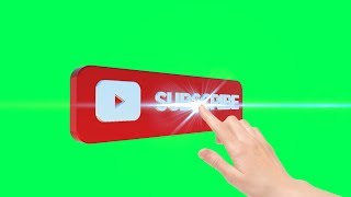 Top 10 Subscribe Buttons Green Screen 3D Animation [upl. by Kondon989]