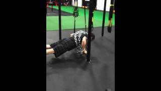 Blast Strap Suspended Push ups  Canton CT Strength Training [upl. by Cordell]