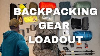 Backpacking Gear Load Out  Fall 2023 [upl. by Ennairda]