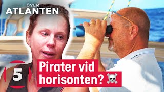 Mystiskt skepp vid horisonten höjer misstankarna om pirater  Över Atlanten  Kanal 5 Sverige [upl. by Hgielek554]