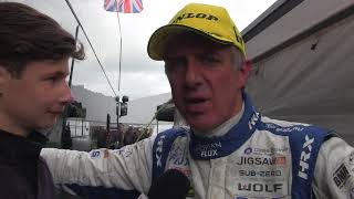 JASON PLATO  RACE 1 WINNER  BTCC KNOCKHILL 2017 [upl. by Annoirb736]