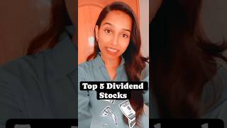 Top 5 Dividend Stocks dividendstocks dividendinvesting dividend viralvideo viralshorts shorts [upl. by Akinehc540]