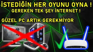 İSTEDİĞİN HER OYUNU OYNAMA   Nvidia GeForce NOW [upl. by Essilem]