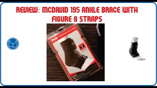 REVIEW MCDAVID 195 Ankle Brace with Figure 8 Straps with english subtitles [upl. by Ahsina]