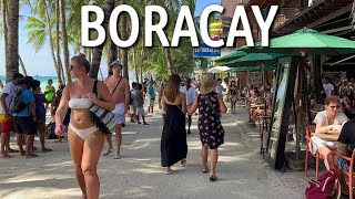 🇵🇭 4K  BORACAY TOUR in 2024  Station 321  BEST Beach in the World  Philippines 2024 [upl. by Elyrpa683]