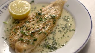 How To Make Sole Meunière With Chef Ludo Lefebvre [upl. by Aremus]