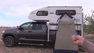 Truck Tour Solo Woman Living in a Truck Camper [upl. by Eelinej]