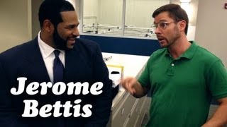 STEELERS JEROME BETTIS MEETS PITTSBURGH DAD [upl. by Addi307]